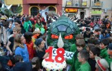 El Cuc de Molins de Rei estrenava la majoria d’edat envoltat dels més menuts // Elisenda Colell